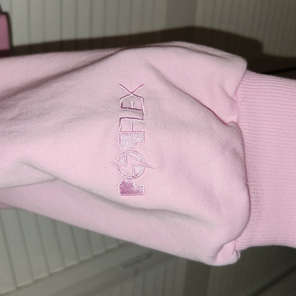 POPFLEX Zip Hoodie in Bubblegum - Picture 9 of 9